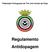 Federação Portuguesa de Tiro com Armas de Caça. Regulamento Antidopagem
