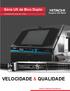 Série UX de Bico Duplo. Impressora Jato de Tinta VELOCIDADE & QUALIDADE. Hitachi Industrial Equipment