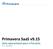 Primavera SaaS v9.15 Guia operacional para o Parceiro V1.5 julho-2016