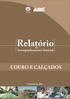 Relatório COURO E CALÇADOS. Acompanhamento Setorial. Setembro de 2008