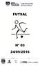 FUTSAL Nº 03 24/09/2016