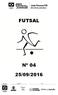 FUTSAL Nº 04 25/09/2016