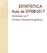 ESTATÍSTICA Aula de 07/08/2017. Introdução ao R Variáveis Qualitativas: gráficos