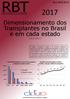 Dimensionamento dos Transplantes no Brasil e em cada estado