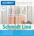 Schmidt Line. Quality. Blanqueamiento. Y mucho más... Restauración. Desinfección. Desechables. Endodoncia Suturas. Impresión.