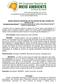 XIII CONGRESSO NACIONAL DE MEIO AMBIENTE DE POÇOS DE CALDAS 21, 22 E 23 DE SETEMBRO DE 2016