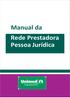 Manual da Rede Prestadora Pessoa Jurídica
