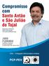 Compromisso com Santo Antão e São Julião do Tojal Programa Eleitoral Mais informação em