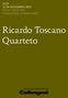 JAZZ 27, 28 NOVEMbro Ricardo Toscano Quarteto