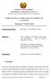 Informação Nº 15/IS/CM/2010. Período de Referência: 09 de Março a 14 de Março de 2010