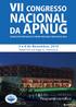 VII CONGRESSO NACIONAL DA APNUG