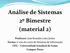 Análise de Sistemas 2º Bimestre (material 2)