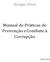 Grupo Vinci. Manual de Práticas de Prevenção e Combate à Corrupção