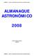 ALMANAQUE ASTRONÔMICO