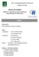 PROJETO DE EXTENSÃO. Software R: capacitação em análise estatística de dados utilizando um software livre. Aula 2.