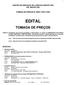 CENTRO DE SERVIÇOS DE LOGÍSTICA RECIFE (PE) CSL RECIFE (PE) TOMADA DE PREÇOS Nº 2009/17349 (7420) EDITAL TOMADA DE PREÇOS