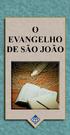 O EVANGELHO DE SÃO JOÃO Por Rex Jackson