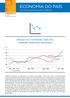 Economia do País. Análise de conjuntura económica trimestral. Produto Interno Bruto. Variações trimestrais homólogas