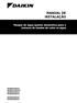 MANUAL DE INSTALAÇÃO. Tanque de água quente doméstica para o sistema de bomba de calor ar-água EKHWE150A3V3 EKHWET150A3V3 EKHWE200A3V3 EKHWE300A3V3