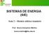 SISTEMAS DE ENERGIA (SIE)