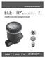 MANUAL DE UTILIZAÇÃO. ELETTRA evolution. Electroválvula programável F M