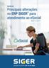 INTRODUÇÃO ERP SIGER ERP SIGER ERP SIGER