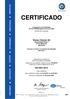 CERTIFICADO. Wacker Chemie AG Hanns-Seidel-Platz München Alemanha ISO 9001:2015