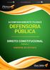 ACOMPANHAMENTO PLENUS DEFENSORIA PÚBLICA DIREITO CONSTITUCIONAL SEMANA 3 SINOPSE DE ESTUDO