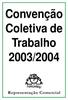 Convenção Coletiva de Trabalho 2003/2004