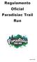 Regulamento Oficial Paradisiac Trail Run