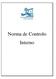 Norma de Controlo Interno