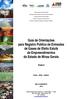 Guia de Orientações para Registro Público de Emissões de Gases de Efeito Estufa de Empreendimentos do Estado de Minas Gerais