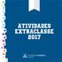 ATIVIDADES EXTRACLASSE 2017