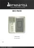 BIO INOX. Versão do manual