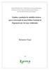 Estudos e produção de subsídios técnicos para a construção de uma Política Nacional de Pagamento por Serviços Ambientais.