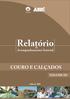 Relatório COURO E CALÇADOS. Acompanhamento Setorial VOLUME III. Julho de 2009