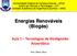 Energias Renováveis (Biogás)