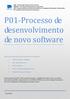 P01-Processo de desenvolvimento de novo software