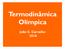 Termodinâmica Olímpica. João C. Carvalho 2018