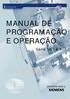 MANUAL DE PROGRAMAÇÃO E OPERAÇÃO. Série SKT & KIT. sinumerik. SINUMERIK 802D sl