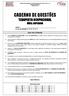 PREFEITURA MUNICIPAL DE SÃO SEBASTIÃO DA BOA VISTA - PA CONCURSO PÚBLICO Edital 001/2016 CADERNO DE QUESTÕES TERAPEUTA OCUPACIONAL NÍVEL SUPERIOR