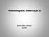 Metodologia de Dissertação II. Renata Lèbre La Rovere IE/UFRJ