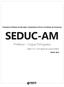 SEDUC-AM. Professor - Língua Portuguesa. Secretaria de Estado de Educação e Qualidade do Ensino do Estado de Amazonas