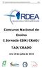 Concurso Nacional de Ensino I Jornada CDN/CRAD/
