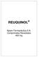 REUQUINOL. Apsen Farmacêutica S.A. Comprimidos Revestidos 400 mg