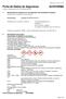 Ficha de Dados de Segurança Conforme o Regulamento (CE) Nº 1907/2006 (REACH)