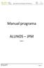 Manual programa ALUNOS JPM