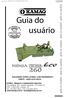 ROÇADEIRA SUPER LATERAL COM TRANSMISSÃO DIRETA - LINHA ECOLOGICA