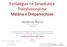 Estratégias na Terapêutica Transfusional na Malária e Drepanocitose