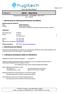 FICHA DE SEGURANCA. De acordo com 2001/58/CE 1907/2006/CE ISO versão : 09/04/ IDENTIFICAÇÃO DA SUBSTÂNCIA/PREPARAÇÃO E DA EMPRESA